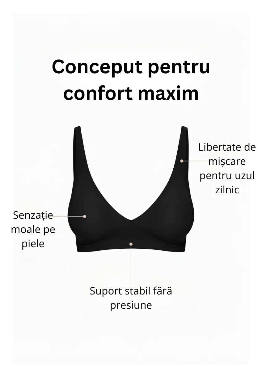 Layla – sutien cu susținere naturală RO
